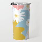 Bohemian bloom Travel Mug Gallery Image 3