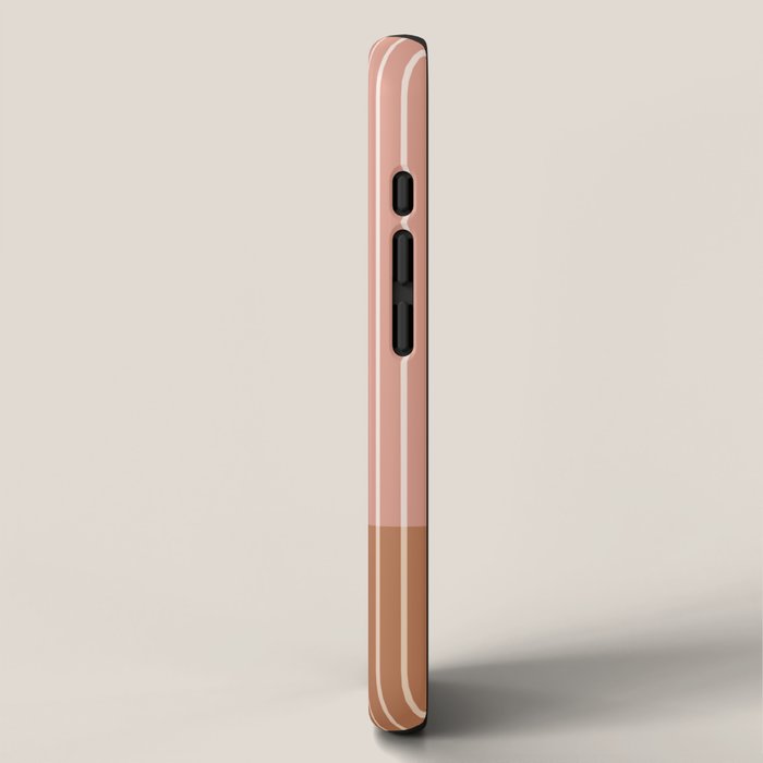 Color Block Line Abstract XVI iPhone Case Gallery Image 2