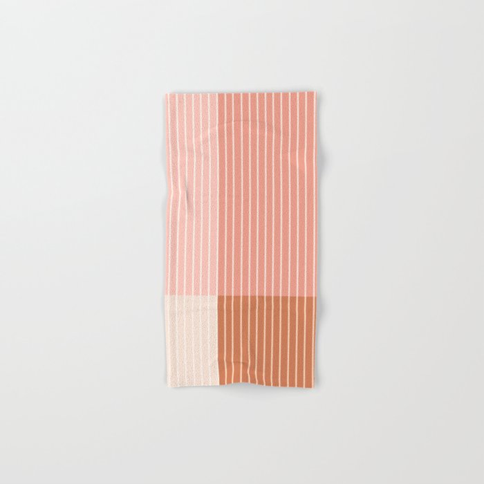 Color Block Line Abstract XVI Bath Towel Gallery Image 1