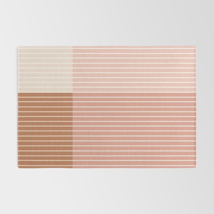 Color Block Line Abstract XVI Rug Gallery Image 2