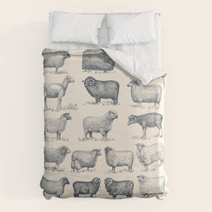 Types of Sheep Duvet Cover Gallery Image 6