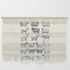 Types of Sheep Wall Hanging Gallery Image 1
