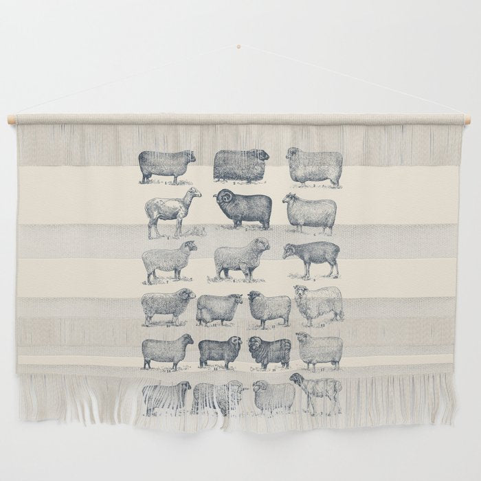Types of Sheep Wall Hanging Gallery Image 1