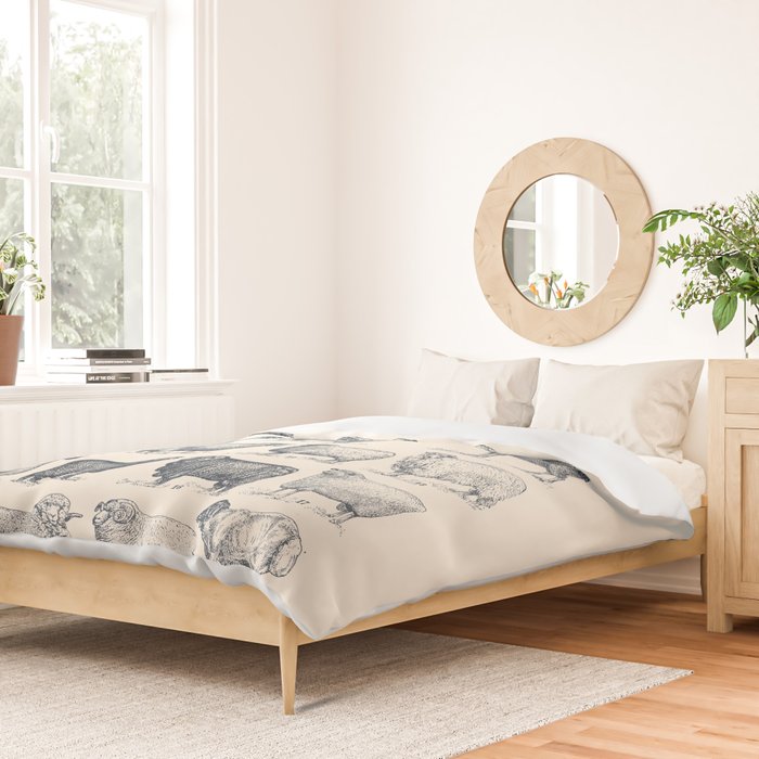 Types of Sheep Duvet Cover Gallery Image 2