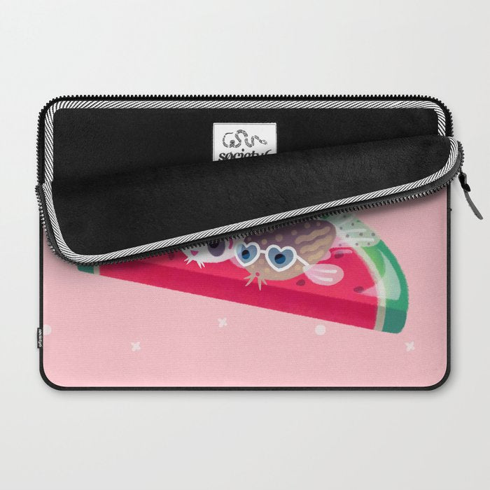 Cory cats in the swimming pool Laptop Sleeve Gallery Image 2