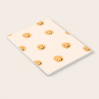Yellow Smiley Face Pattern Notebook Gallery Image 3