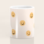 Yellow Smiley Face Pattern Coffee Mug Gallery Image 4