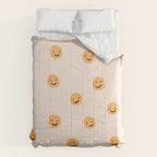 Yellow Smiley Face Pattern Comforter Gallery Image 6
