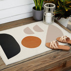 abstract minimal 62 Outdoor Rug Gallery Image 2