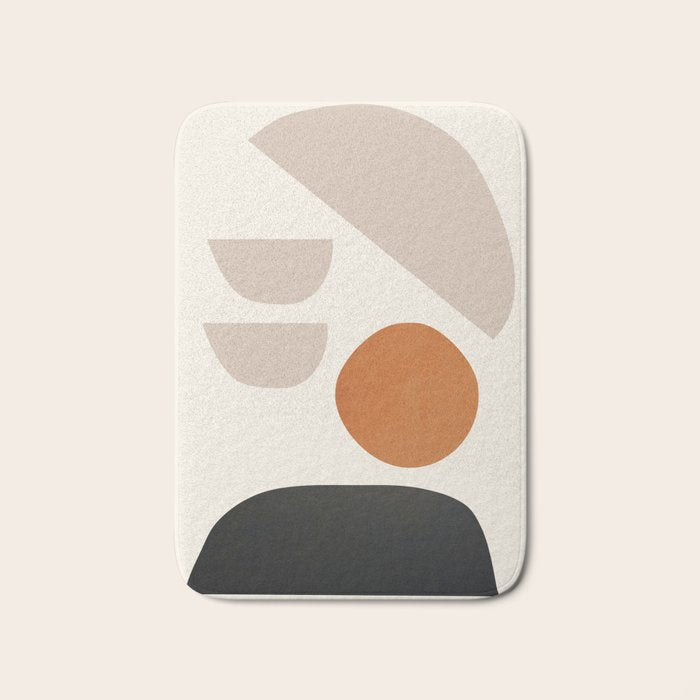 abstract minimal 62 Bath Mat Gallery Image 1