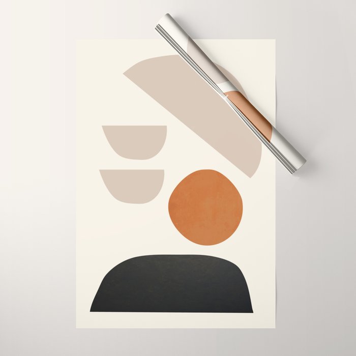 abstract minimal 62 Wrapping Paper Gallery Image 1