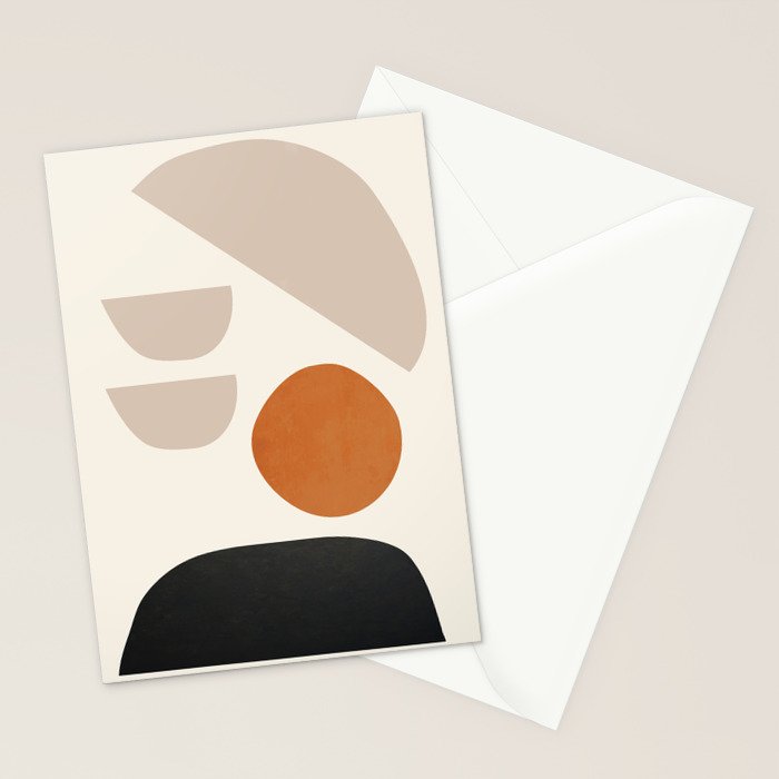 abstract minimal 62 Stationery Card Gallery Image 2