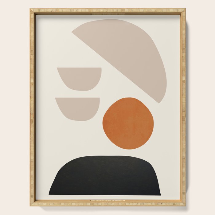 abstract minimal 62 Serving Tray Gallery Image 1