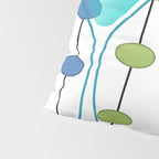 Mid-Century Modern Atomic Art Cocktails 1.0 Pillow Sham Gallery Image 4