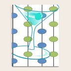 Mid-Century Modern Atomic Art Cocktails 1.0 Notebook Gallery Image 4