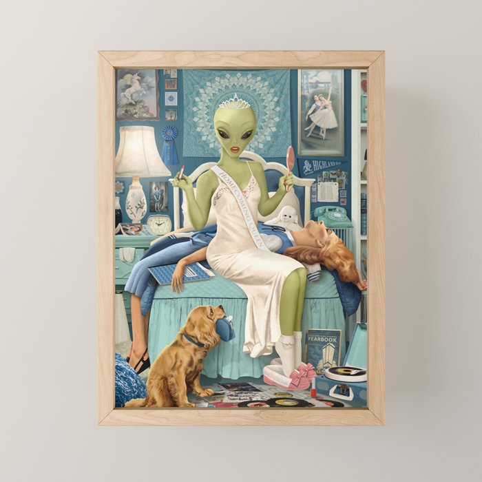 Homecoming Queen Mini Art Print Gallery Image 1