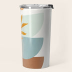 Soft Abstract Shapes 02 Travel Mug Gallery Image 2