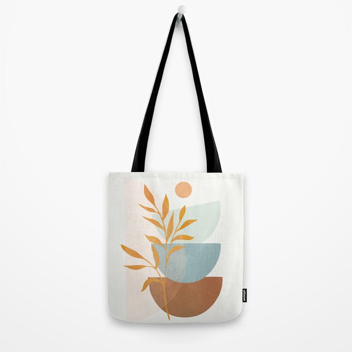 Soft Abstract Shapes 02 Tote Bag Gallery Image 2