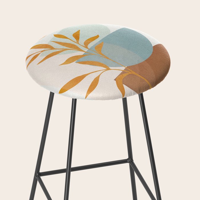 Soft Abstract Shapes 02 Stool Gallery Image 2
