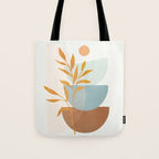 Soft Abstract Shapes 02 Tote Bag Gallery Image 1