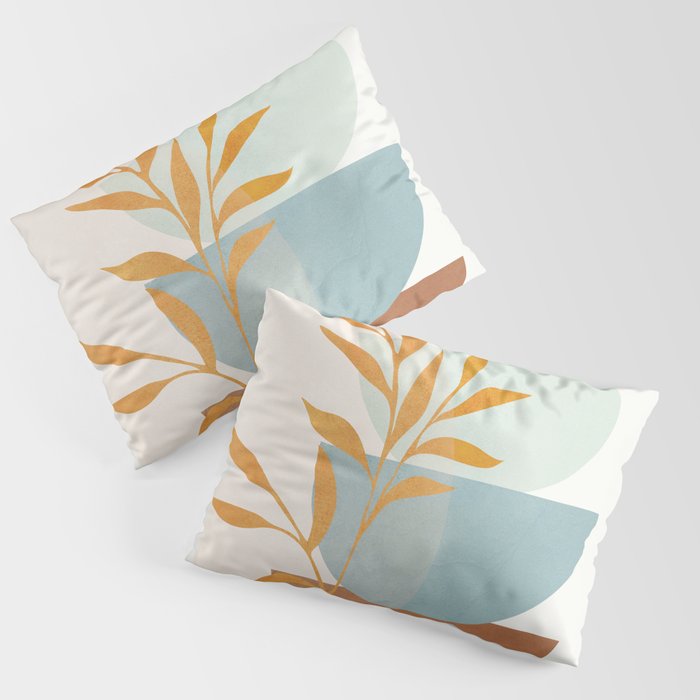 Soft Abstract Shapes 02 Pillow Sham Gallery Image 1