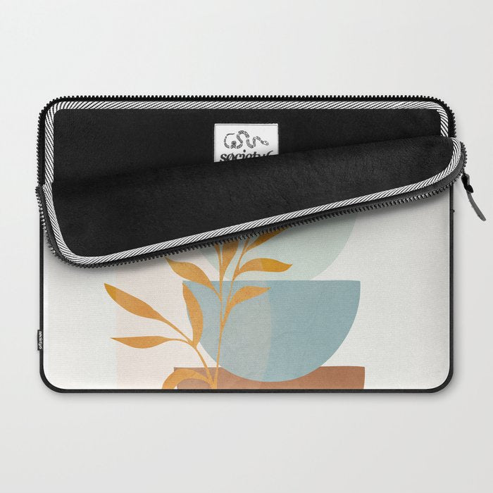 Soft Abstract Shapes 02 Laptop Sleeve Gallery Image 2