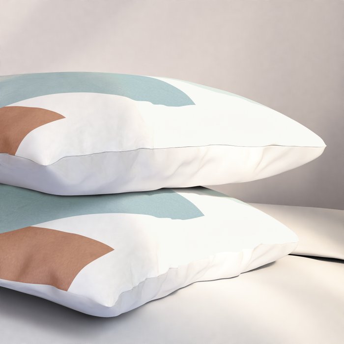 Soft Abstract Shapes 02 Pillow Sham Gallery Image 3