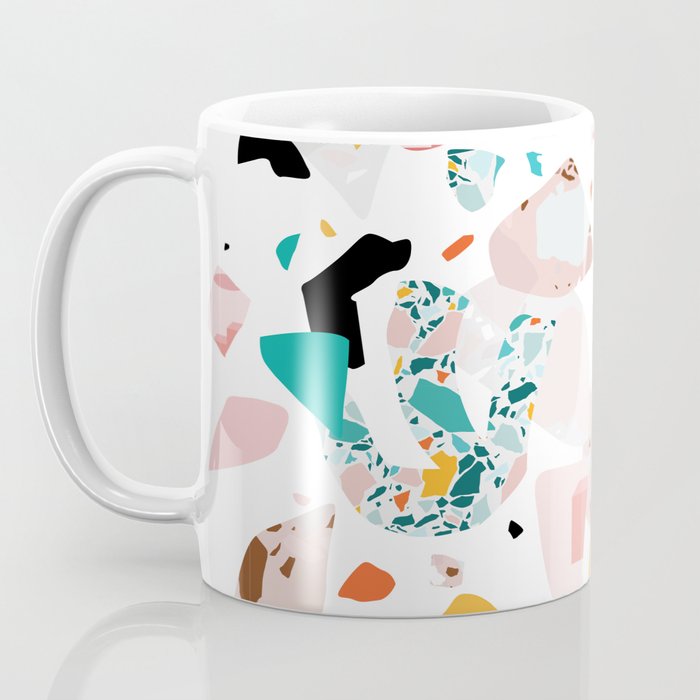 Mixed Mess I. / Collage, Terrazzo, Colorful Coffee Mug Gallery Image 3