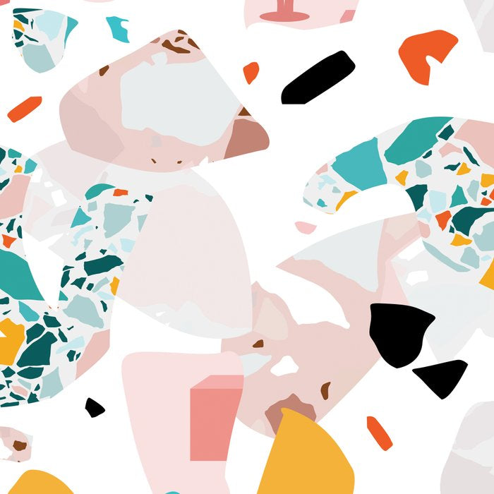 Mixed Mess I. / Collage, Terrazzo, Colorful Coffee Mug Gallery Image 2