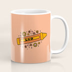 Leo Crayon Coffee Mug Gallery Image 1
