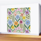 Wildflower Garden - Light Wall Mural Gallery Image 2