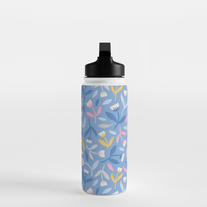 Keep Going, Keep Growing - Blue Water Bottle Gallery Image 3