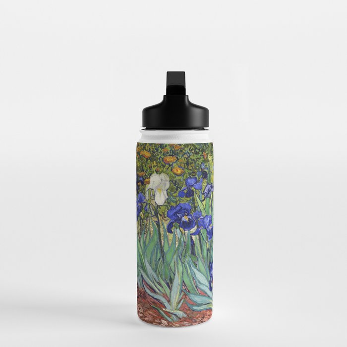 Irises by Vincent van Gogh Water Bottle Gallery Image 3