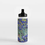 Irises by Vincent van Gogh Water Bottle Gallery Image 2