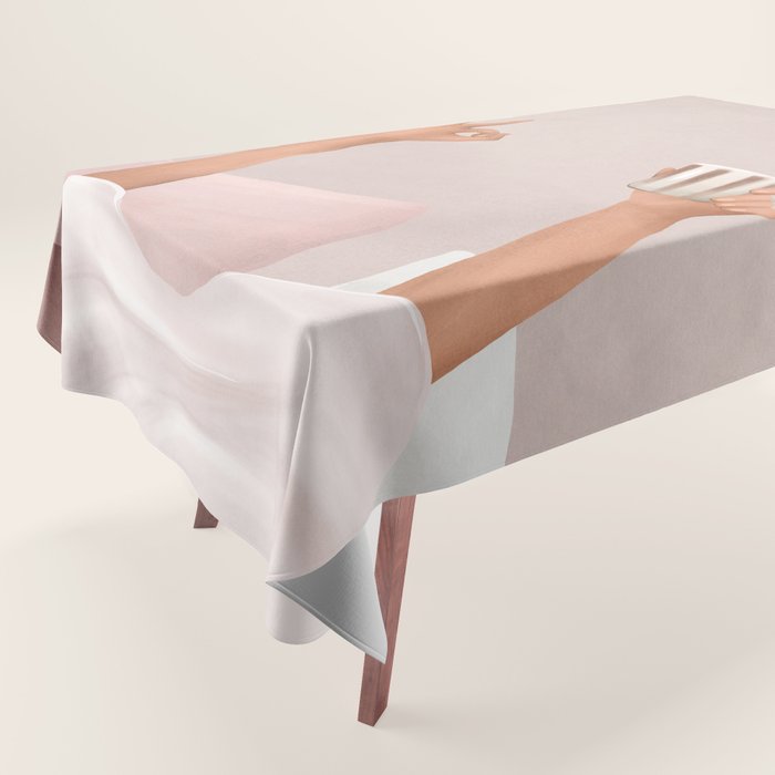 Morning Coffee II Tablecloth Gallery Image 1
