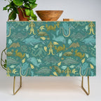Deepsea Cryptids in Sea Green Credenza Gallery Image 1