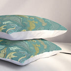 Deepsea Cryptids in Sea Green Pillow Sham Gallery Image 3