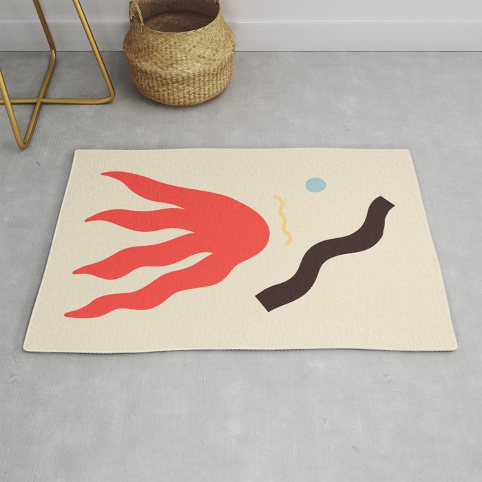 ABSTRACT PORTRAIT OF ANASTASIA Rug Gallery Image 1