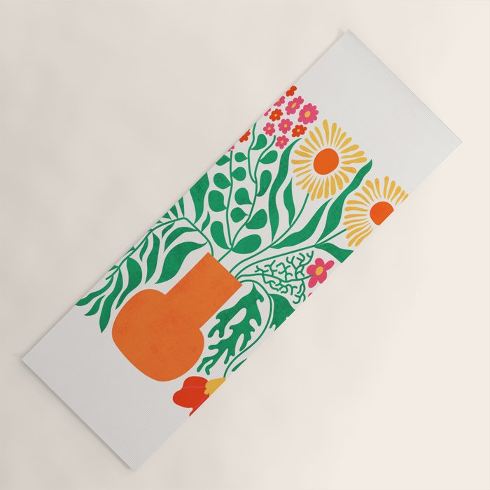 New York: Flower Market 01 | Botanica Edition Yoga Mat Gallery Image 1