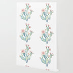 Cactus 2  White #society6 #buyart Wallpaper Gallery Image 2