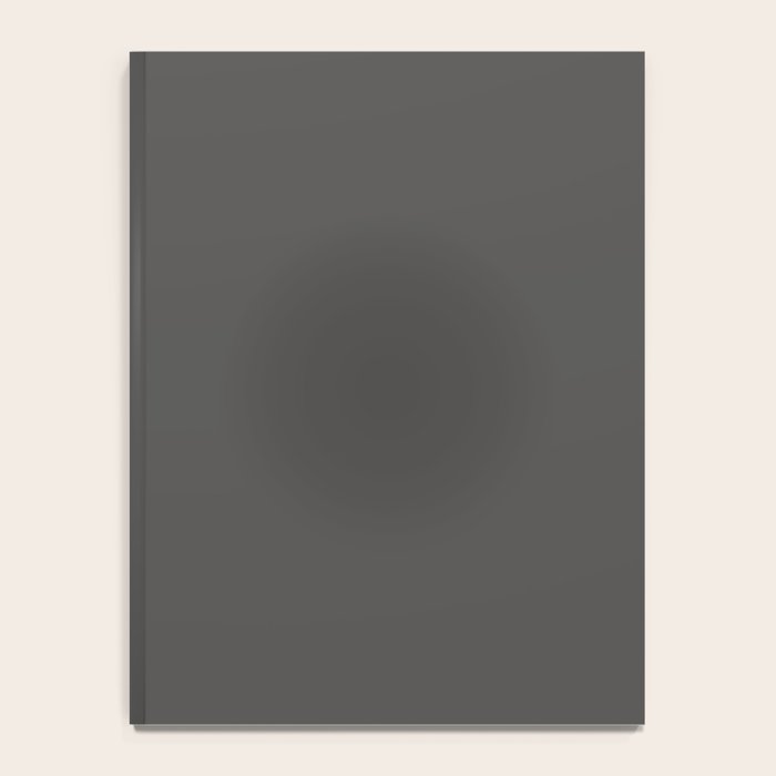 Solid Gray Grey Color Notebook Gallery Image 4