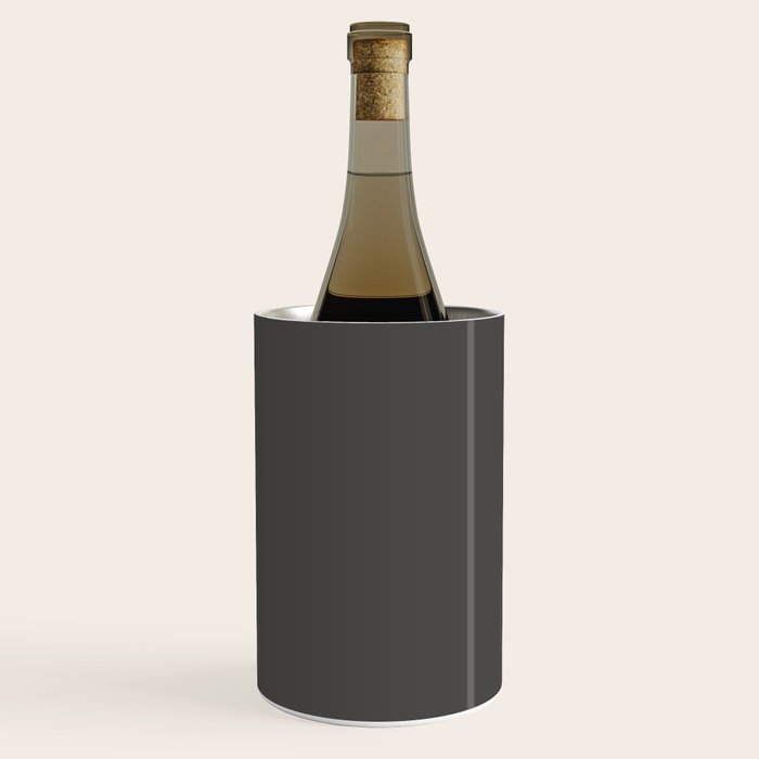Solid Gray Grey Color Wine Chiller Gallery Image 3