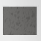 Solid Gray Grey Color Throw Blanket Gallery Image 2