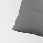 Solid Gray Grey Color Pillow Sham Gallery Image 4