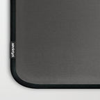 Solid Gray Grey Color Laptop Sleeve Gallery Image 3