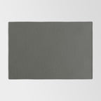 Solid Gray Grey Color Rug Gallery Image 2