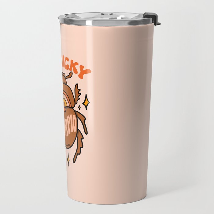 One Lucky Scorpio Travel Mug Gallery Image 2