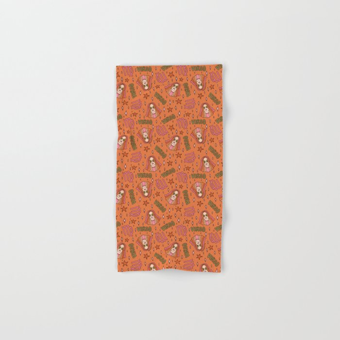 Virgo Print Bath Towel Gallery Image 1