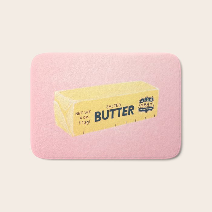 The Butter The Better Bath Mat Gallery Image 1