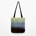 aurora borealis - abstract nature photograph square art Tote Bag Gallery Image 2